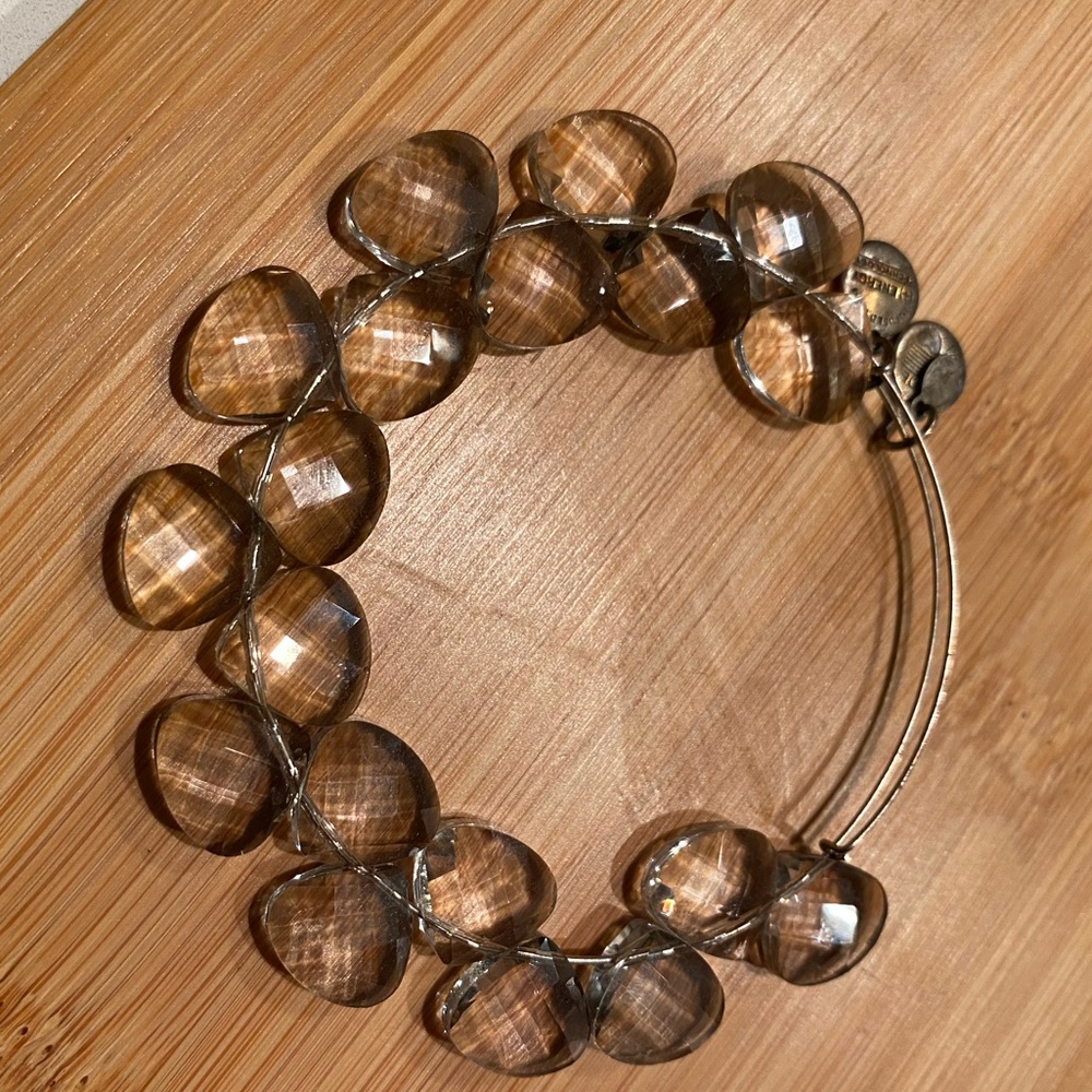 Alex and Ani VINTAGE Swarovski crystal bangle